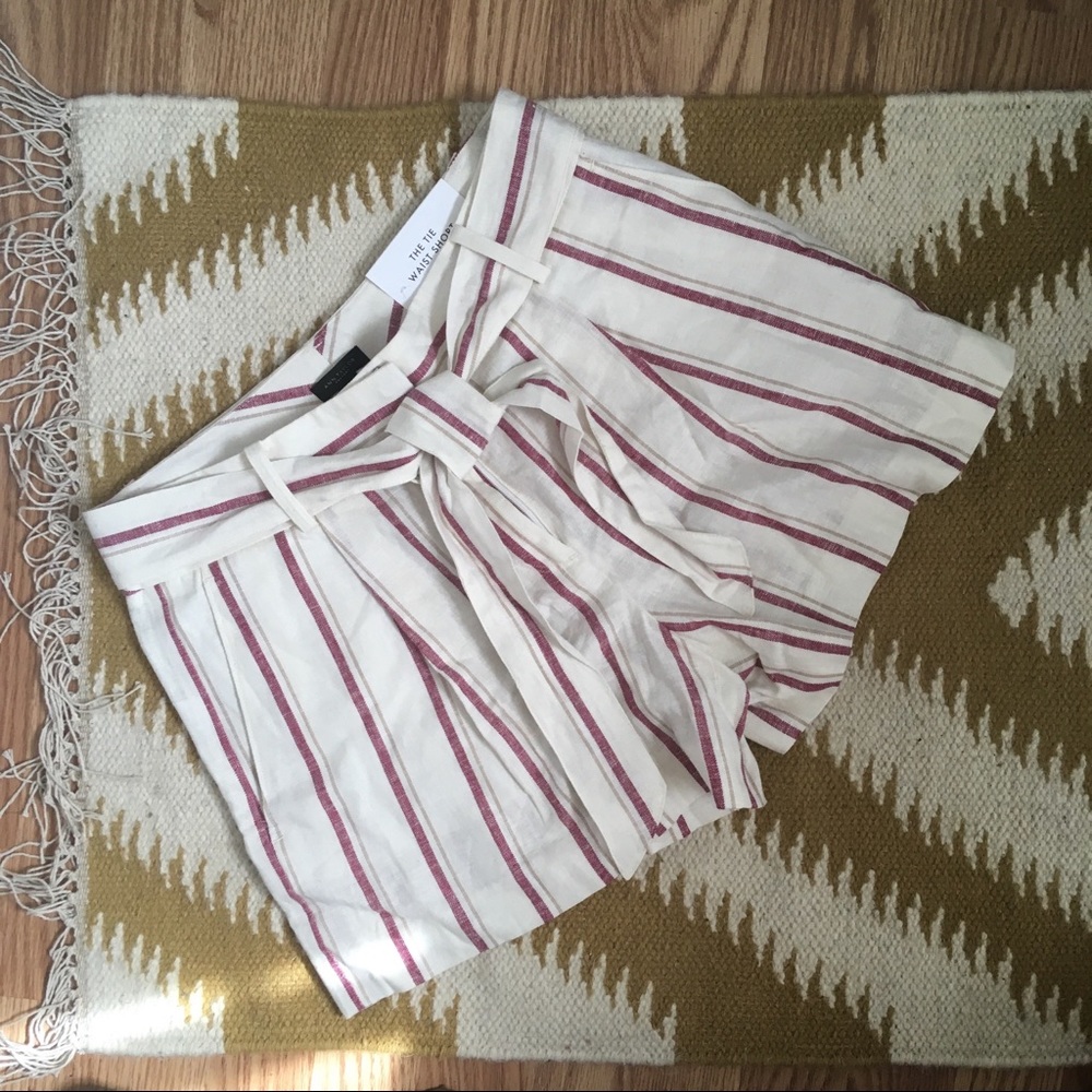 Ann Taylor Factory Tie Shorts